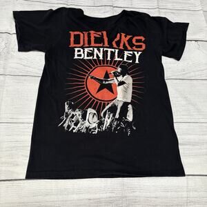 Dierks Bentley 2013 Locked And Reloaded Womens Size Medium? Shirt Custom DIY Cut